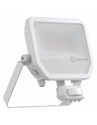 Proyector LED Exterior blanco con Sensor de presencia 41W 6000 lm IP65 FL 50 SN P 41W 6KLM SY100 BK