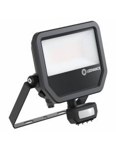 Holofote LED preto para exterior com sensor de presença 41W 6000 lm IP65 FL 50 SN P 41W 6KLM SY100 BK 2
