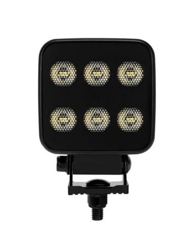 Faro de Trabajo LED Cuadrado BLACK Series 6600Lm 60W 12/24V Luz de Proyección
