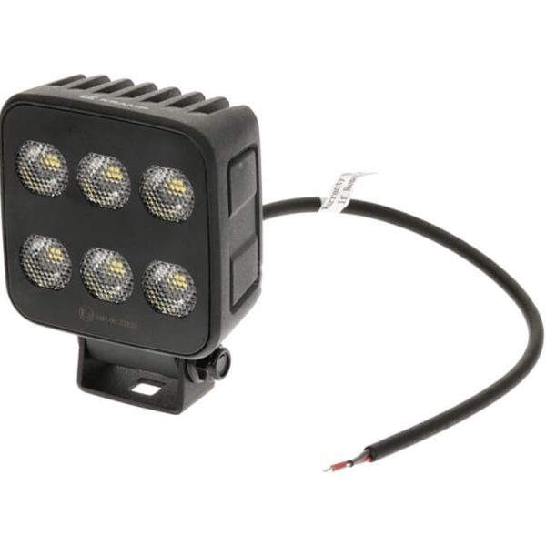 Faro de Trabajo LED Cuadrado BLACK Series 6600Lm 60W 12/24V Luz de Proyección