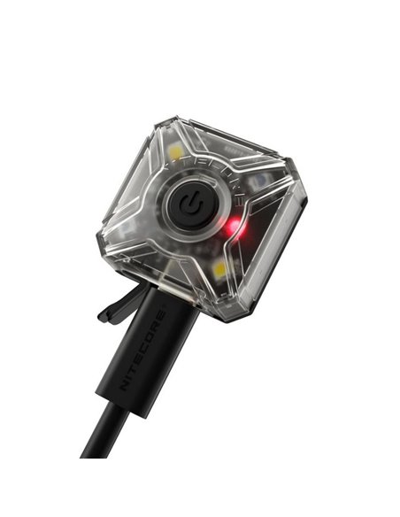 Luz de señalización NU05 V2 ultraligera recargable USB-C IP66