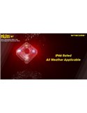 Luz de señalización NU05 V2 ultraligera recargable USB-C IP66