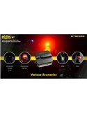 Luz de señalización NU05 V2 ultraligera recargable USB-C IP66