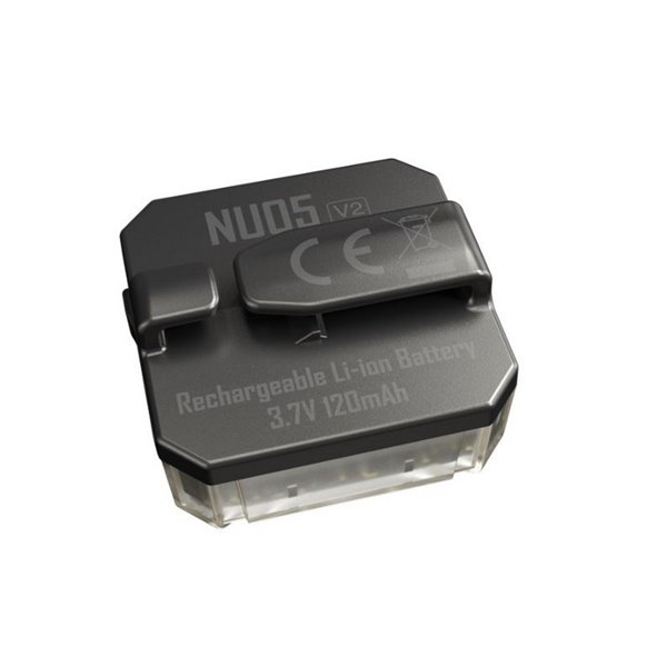 Luz de señalización NU05 V2 ultraligera recargable USB-C IP66