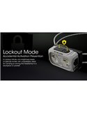 Linterna de cabeza NU21 batería recargable USB-C 360lm alcance 58 metros IP66