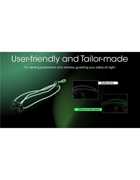 Linterna de cabeza NU21 batería recargable USB-C 360lm alcance 58 metros IP66