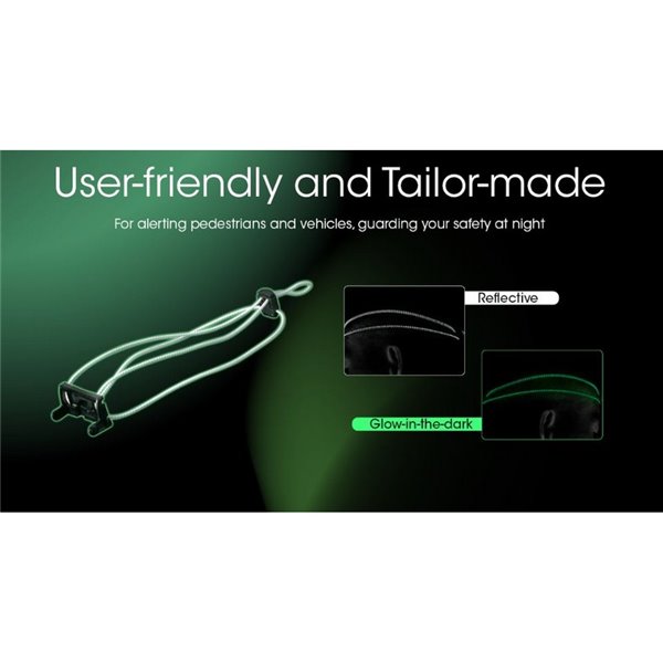 Linterna de cabeza NU21 batería recargable USB-C 360lm alcance 58 metros IP66