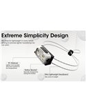 Linterna de cabeza NU21 batería recargable USB-C 360lm alcance 58 metros IP66