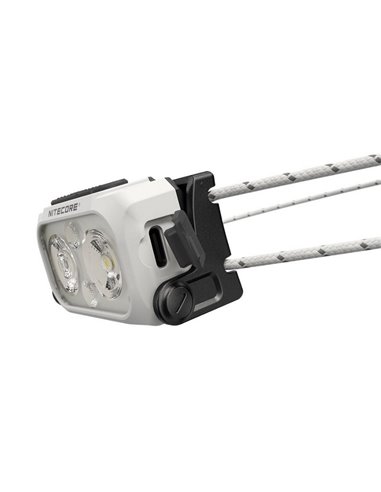 Linterna de cabeza NU21 batería recargable USB-C 360lm alcance 58 metros IP66