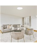 Plafón de techo LED 32W ZERO CCT 3000K-4000K-5000K, 2720Lm