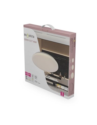 Plafón de techo LED 48W ZERO CCT 3000K-4000K-5000K, 4600Lm