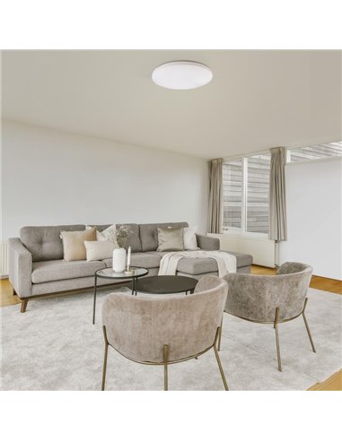 Plafón de techo LED 48W ZERO CCT 3000K-4000K-5000K, 4600Lm