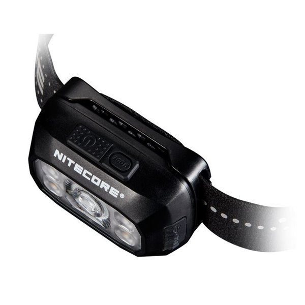 Lampe frontale LED à batterie rechargeable NU30 500Lm portée 130 mètres USB-C IP66