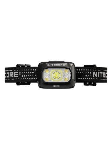 Linterna frontal batería recargable LED NU30 500Lm 130 metros de alcance USB-C IP66