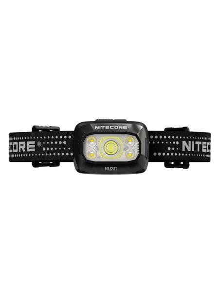 Linterna frontal batería recargable LED NU30 500Lm 130 metros de alcance USB-C IP66