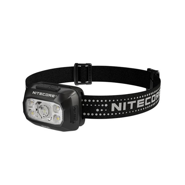 Linterna frontal batería recargable LED NU30 500Lm 130 metros de alcance USB-C IP66