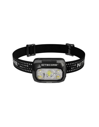 Farol de bateria recarregável LED NU30 500Lm alcance de 130 metros USB-C IP66