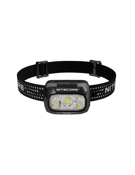 Linterna frontal batería recargable LED NU30 500Lm 130 metros de alcance USB-C IP66