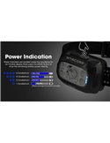 Linterna frontal batería recargable LED NU30 500Lm 130 metros de alcance USB-C IP66