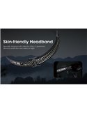 Linterna frontal LED NU31 550Lm 145 metros de alcance recargable USB-C batería 1.800 mAh