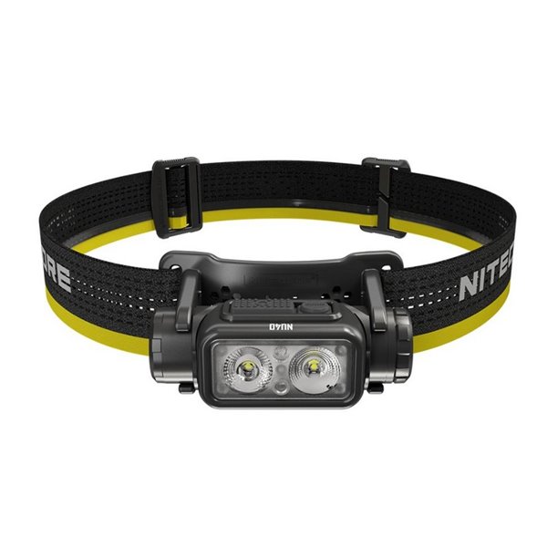 Linterna frontal NU40 LED 1000Lm batería recargable 2.600 mAh USB-C IP68