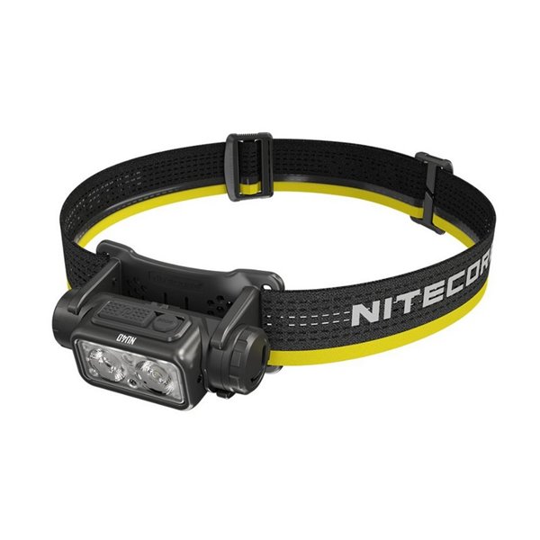 Linterna frontal NU40 LED 1000Lm batería recargable 2.600 mAh USB-C IP68