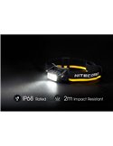 Linterna frontal NU40 LED 1000Lm batería recargable 2.600 mAh USB-C IP68
