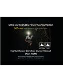 Linterna frontal NU40 LED 1000Lm batería recargable 2.600 mAh USB-C IP68