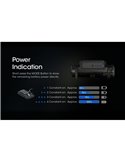 Linterna frontal NU40 LED 1000Lm batería recargable 2.600 mAh USB-C IP68