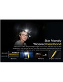 Linterna frontal NU40 LED 1000Lm batería recargable 2.600 mAh USB-C IP68