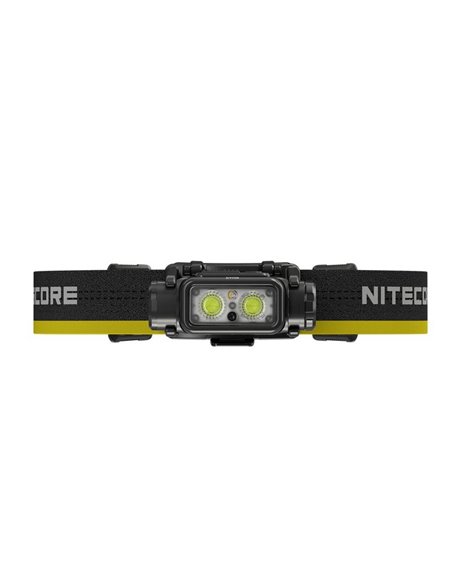 Linterna frontal potente NU45 1700Lm gran alcance 172 metros batería 4.000 mAh IP68 y sumergible