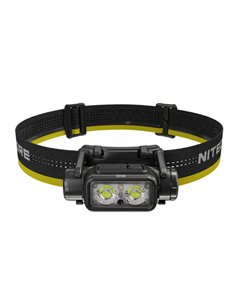Linterna frontal potente NU45 1700Lm gran alcance 172 metros batería 4.000 mAh IP68 y sumergible 2