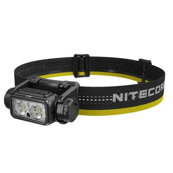 Lampe frontale puissante NU45 1700Lm longue portée 172 mètres batterie 4 000 mAh IP68 et submersible