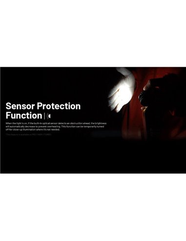 Lampe frontale puissante NU45 1700Lm longue portée 172 mètres batterie 4 000 mAh IP68 et submersible