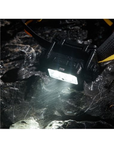 Potente farol NU45 1700Lm de longo alcance 172 metros Bateria de 4.000 mAh IP68 e submersível