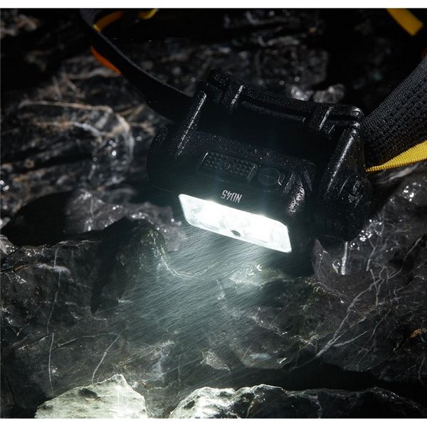 Linterna frontal potente NU45 1700Lm gran alcance 172 metros batería 4.000 mAh IP68 y sumergible