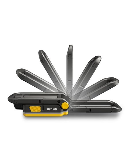 Linterna de trabajo multifunción NWL20 600Lm 93 metros alcance batería 21700 IPX5