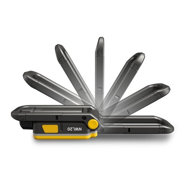 Linterna de trabajo multifunción NWL20 600Lm 93 metros alcance batería 21700 IPX5