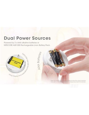 Linterna LED Portátil BUBBLE estilo Bola Especial Camping IPx4 Magnética 100Lm