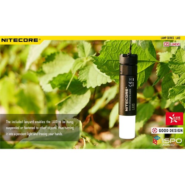 Linterna de mano LED en Stick LA10 Tapa Trasera Magnética 135Lm 10 metros Alcance IPX6