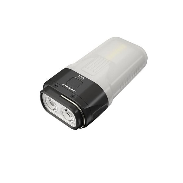 Lampe de poche LED LR70 très puissante 3000Lm portée 300m batterie 10 000mAh IP67