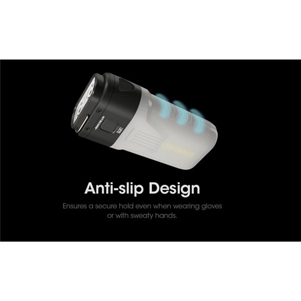 Linterna de Mano LED LR70 Muy Potente 3000Lm 300m Alcance Batería 10,000mAh IP67