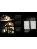 Linterna de Mano LED LR70 Muy Potente 3000Lm 300m Alcance Batería 10,000mAh IP67
