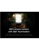 Linterna de Mano LED LR70 Muy Potente 3000Lm 300m Alcance Batería 10,000mAh IP67