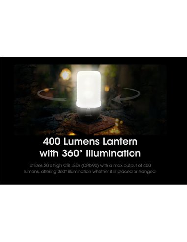 Linterna de Mano LED LR70 Muy Potente 3000Lm 300m Alcance Batería 10,000mAh IP67