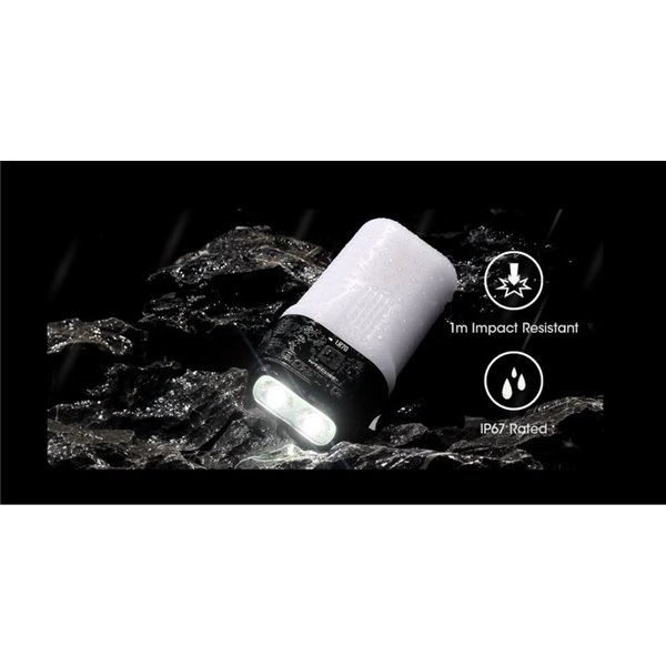 Linterna de Mano LED LR70 Muy Potente 3000Lm 300m Alcance Batería 10,000mAh IP67
