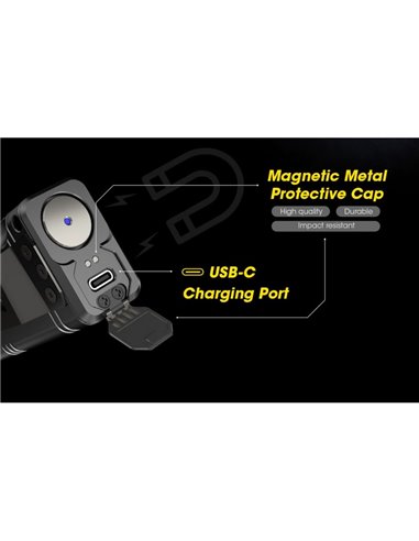 Lampe de poche LED portative TM12K très puissante 12 000 Lm portée 250 m IP68