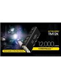 Linterna LED de mano TM12K Muy Potente 12.000Lm 250m Alcance IP68