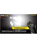 Linterna de mano LED TM20K Súper Potente 20.000Lm 290m Alcance IP68