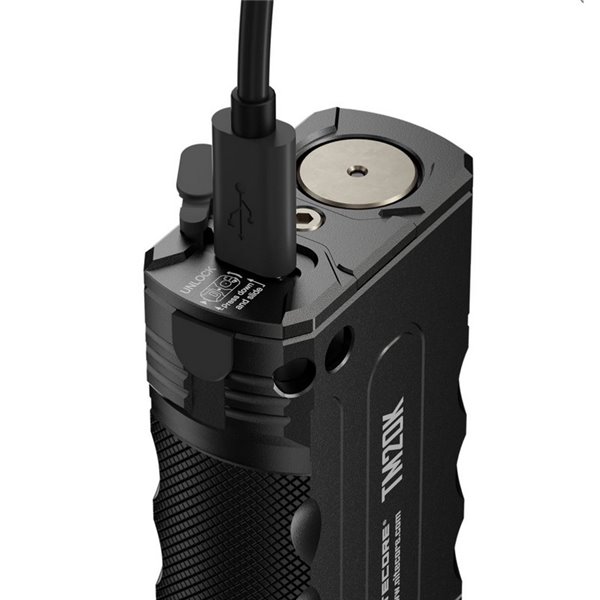 Linterna de mano LED TM20K Súper Potente 20.000Lm 290m Alcance IP68